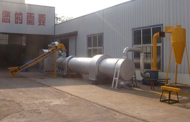 Porcellana Tamburo essiccatore rotatorio della biomassa materiale rispettosa dell'ambiente del grano, 2000kg/Hour fornitore